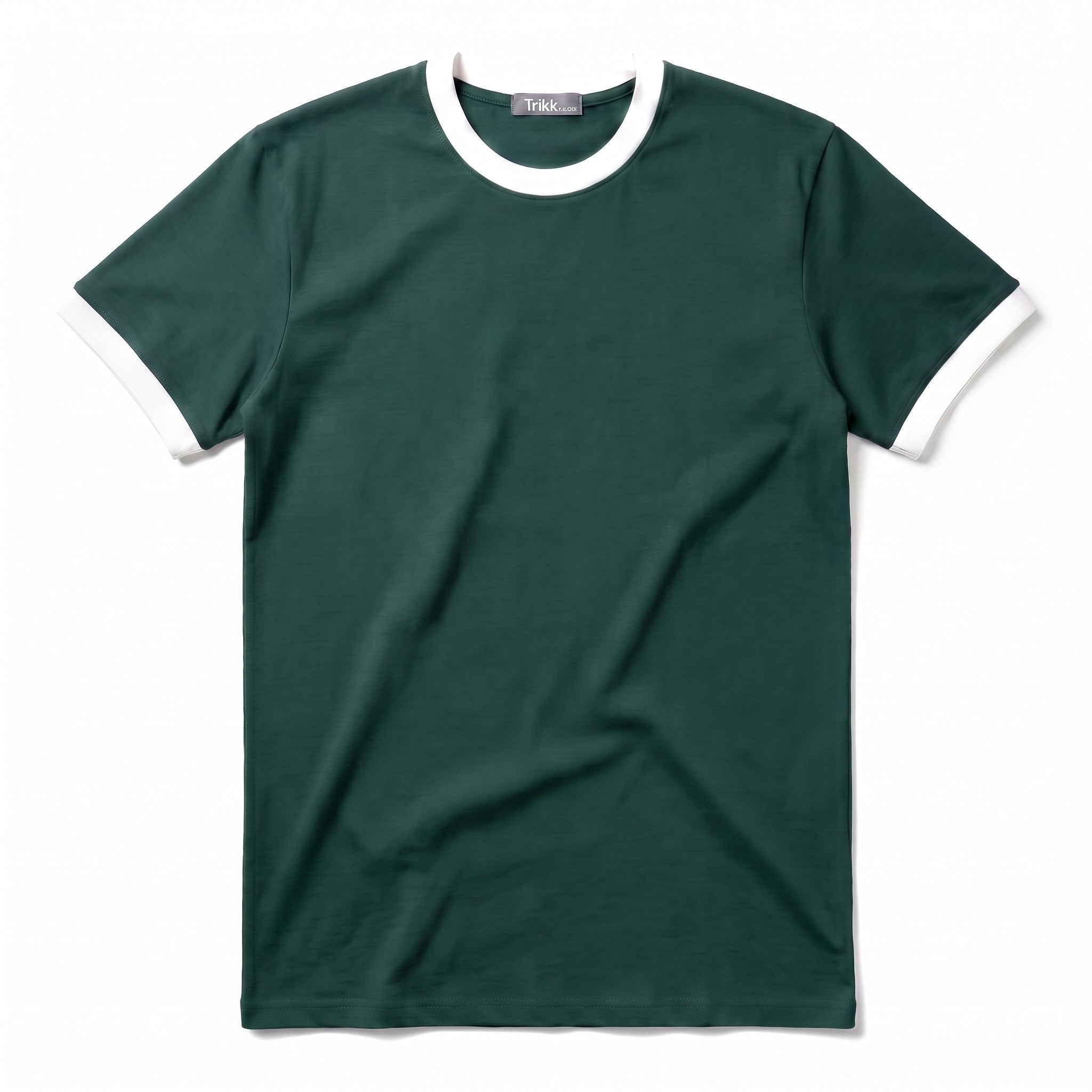 Ringer T-shirt Green