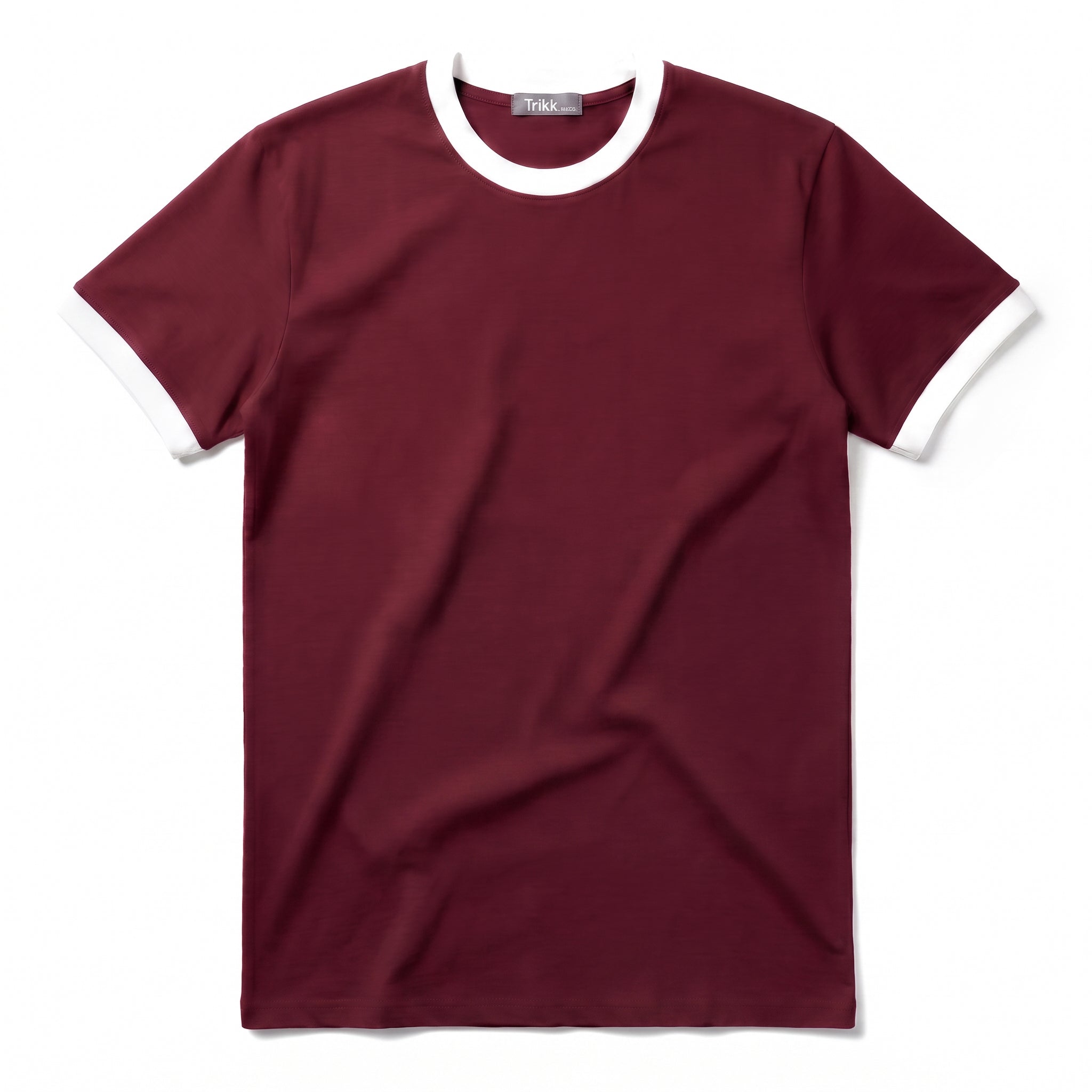 Ringer T-shirt Burgundy