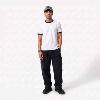 Ringer T-shirt White