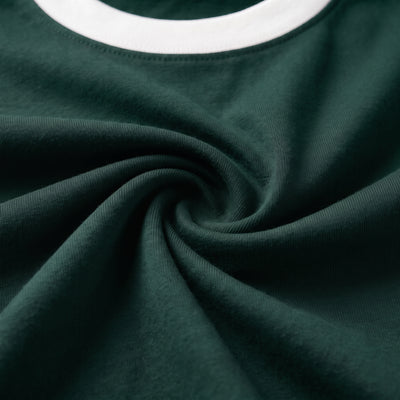 Ringer T-shirt Green
