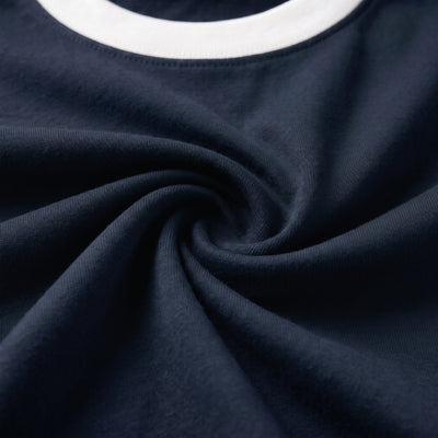 Ringer T-shirt Navy blue