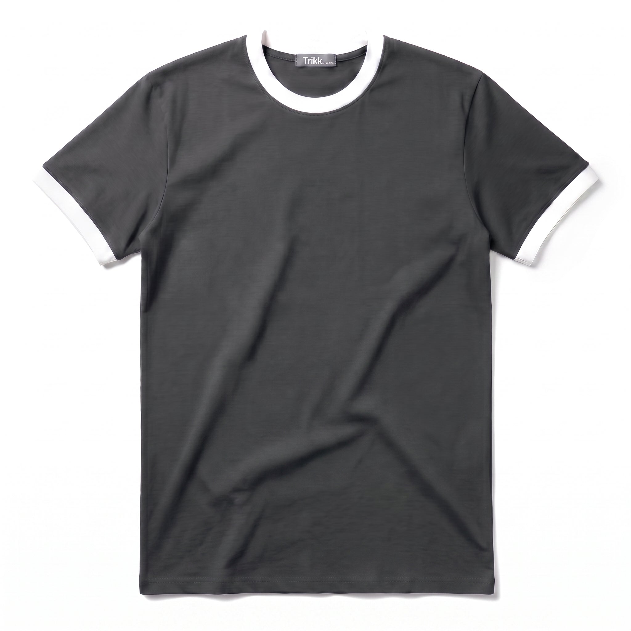 Ringer T-shirt Gray