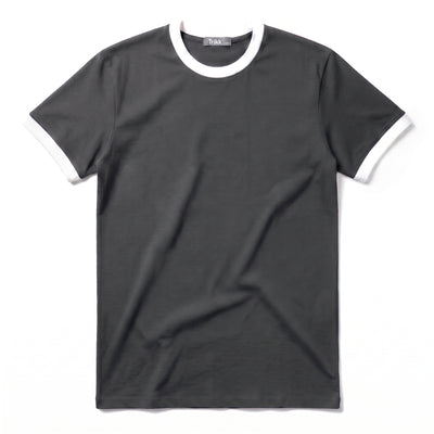 Ringer T-shirt Gray